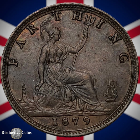 Great Britain 1879 Farthing 1/4d GB3821