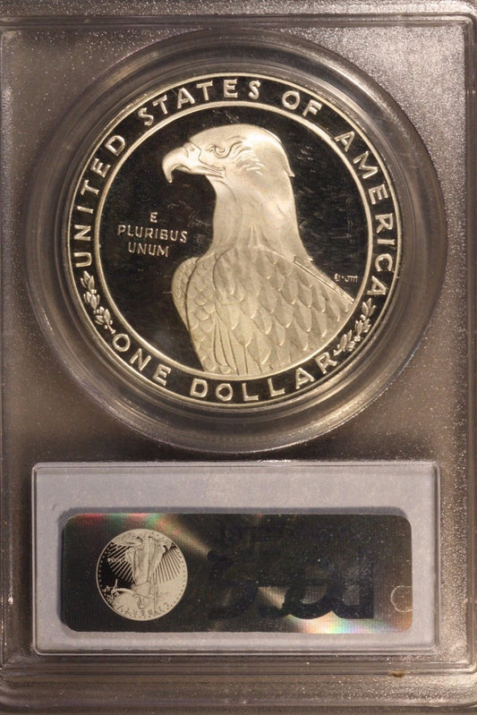 1983 S L.A. Olympics Silver Comm. Dol. PCGS PR69DCAM  