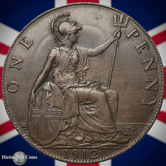Great Britain 1912 Penny 1d GB6770