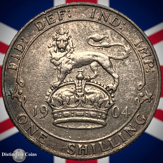 Great Britain 1904 British One Shilling GB0770