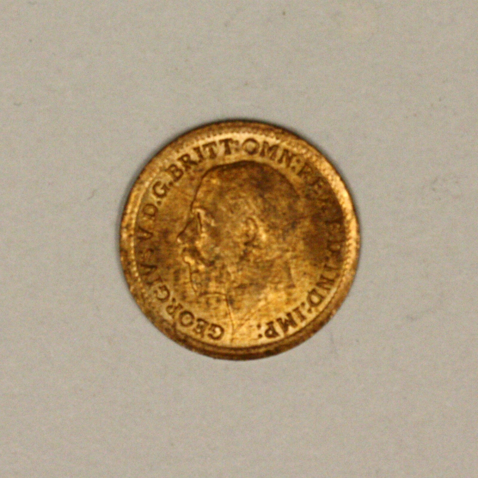 Great Britain Malta 1913 1/3 Farthing 