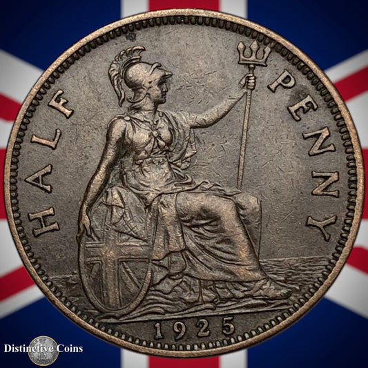 Great Britain 1925 Half Penny 1/2d GB5917