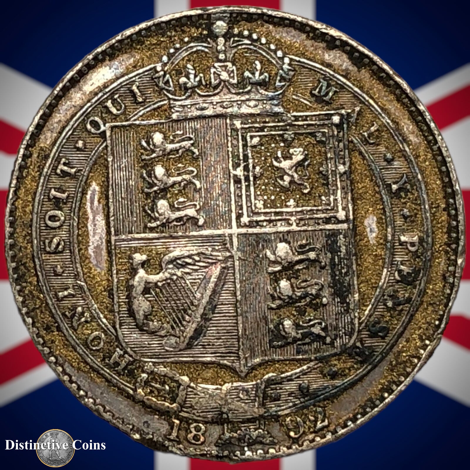 Great Britain 1892 British One Shilling GB0605