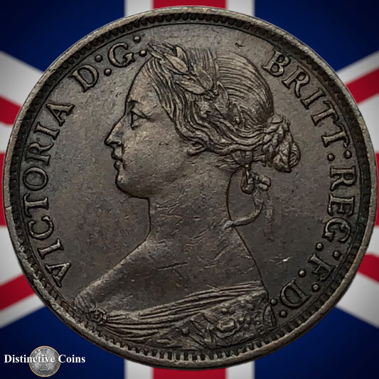 Great Britain 1868 Farthing 1/4d GB3619