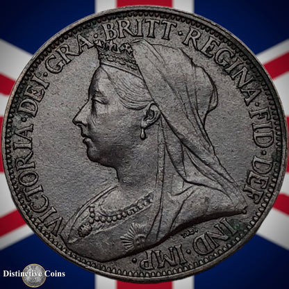 Great Britain 1900 Farthing 1/4d GB4473