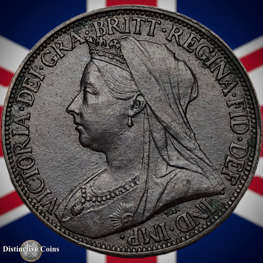 Great Britain 1900 Farthing 1/4d GB4473
