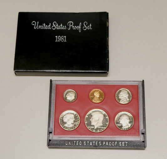 US 1981 Proof Set Type 2  B331