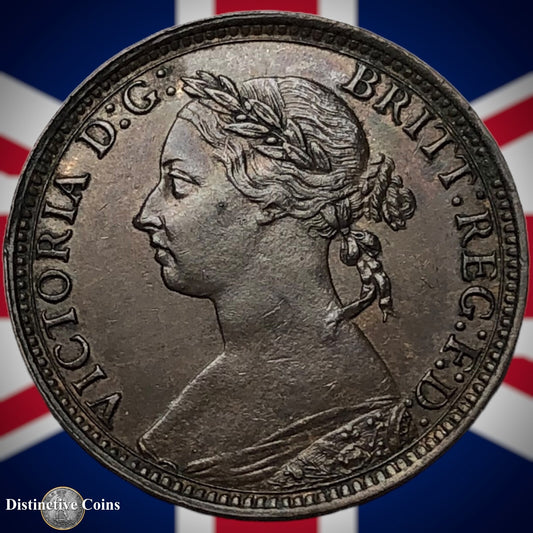 Great Britain 1893 Farthing 1/4d GB4359