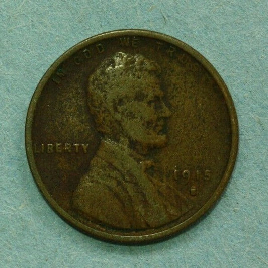 1915 S Lincoln Penny Cent United States U033