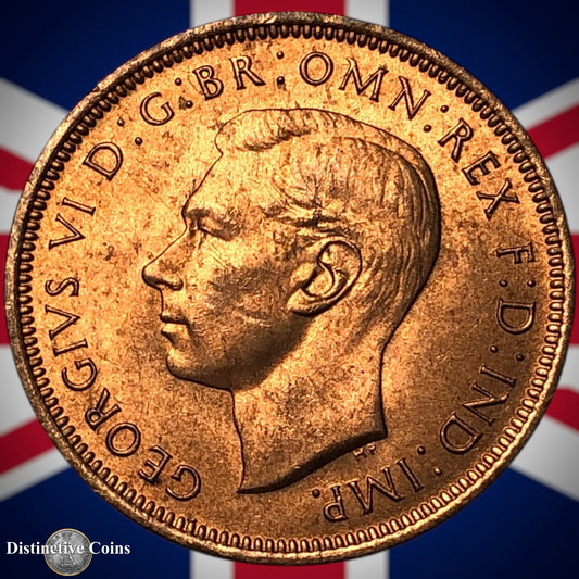 Great Britain 1947 Half Penny 1/2d GB6050