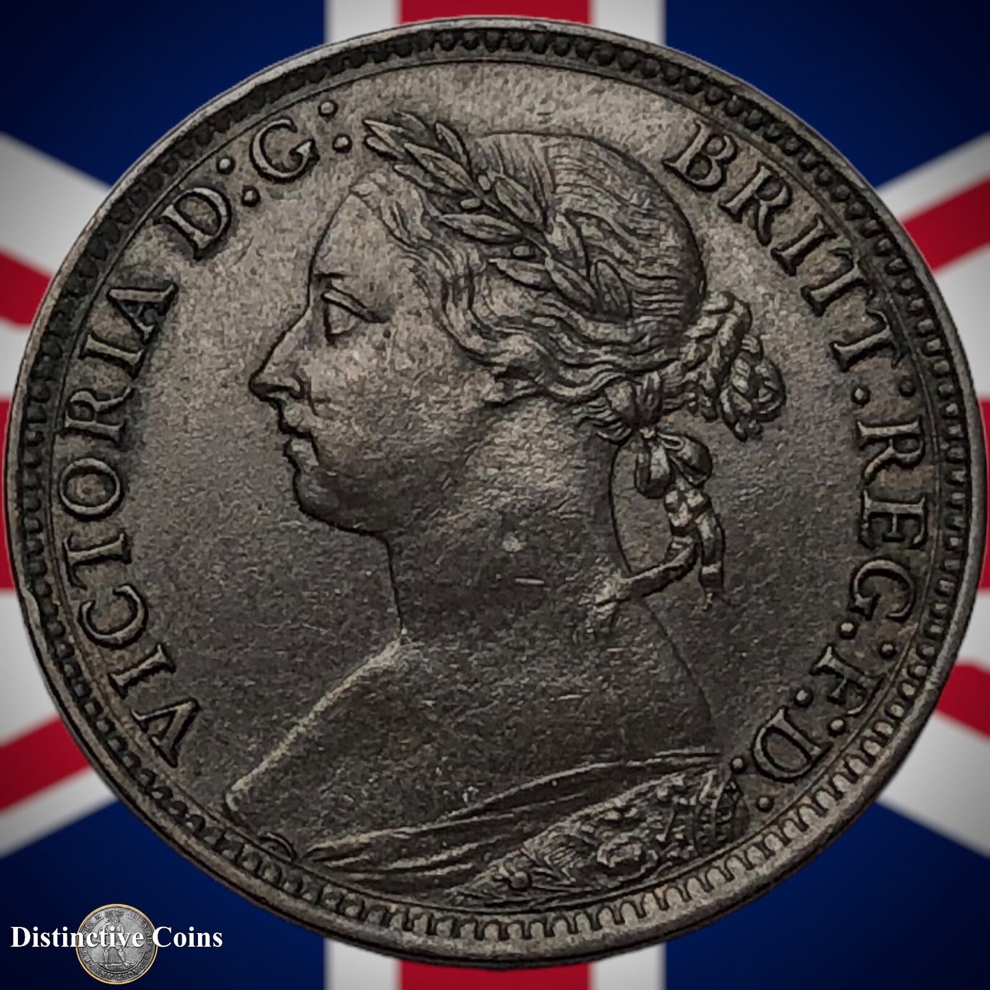 Great Britain 1884 Farthing 1/4d GB4108