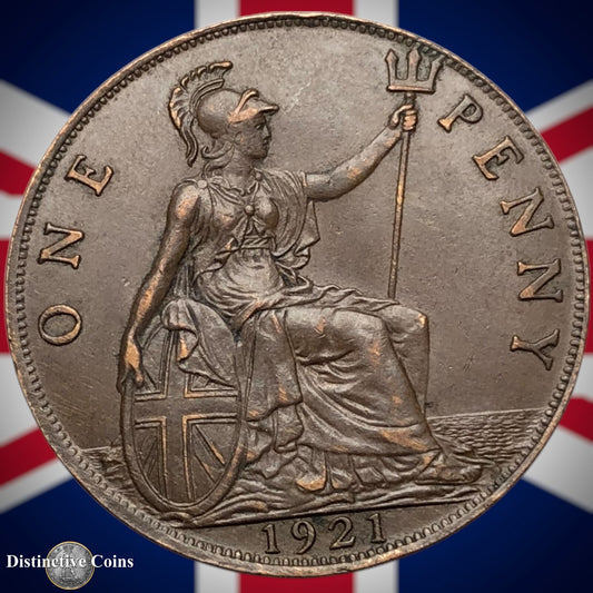 Great Britain 1921 Penny 1d GB6973