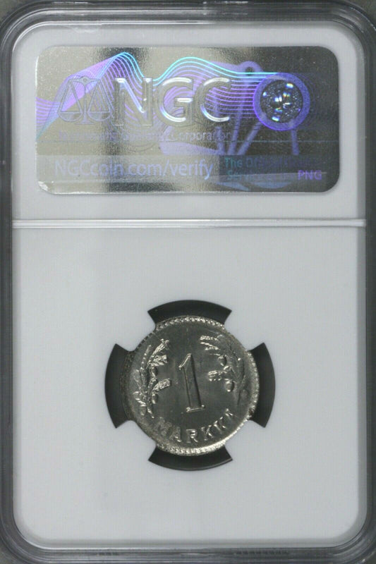 Finland Markka 1947 S NGC MS 66 TOP POP 2/0    S278