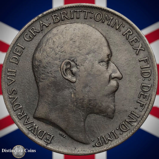 Great Britain 1910 Penny 1d GB6723