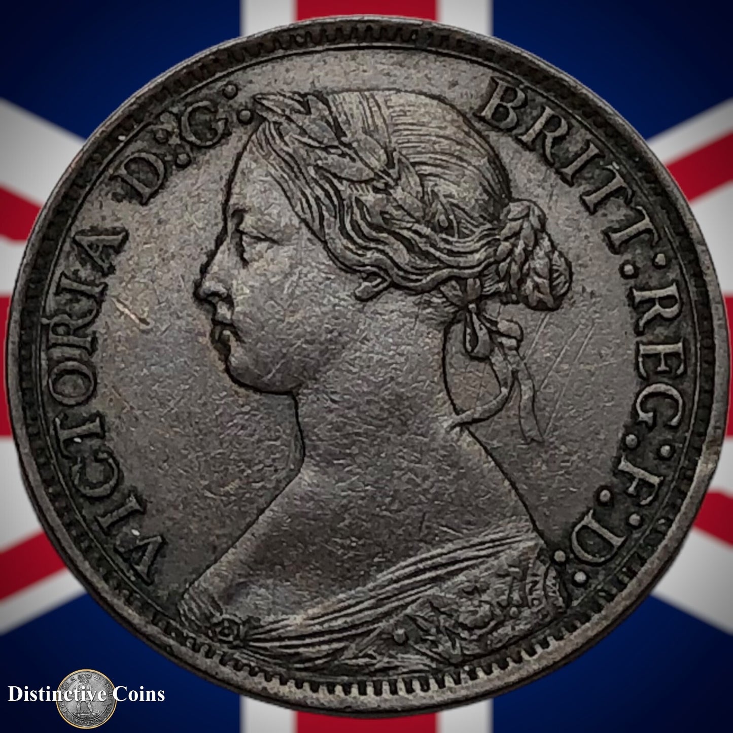 Great Britain 1869 Farthing 1/4d GB3651