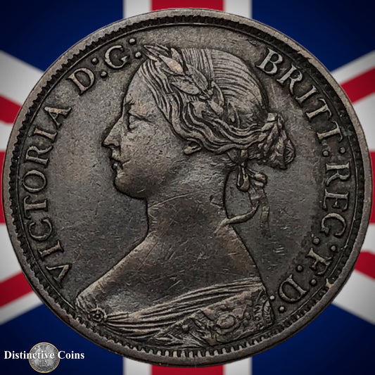 Great Britain 1868 Farthing 1/4d GB3621