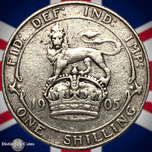 Great Britain 1905 British One Shilling GB0796