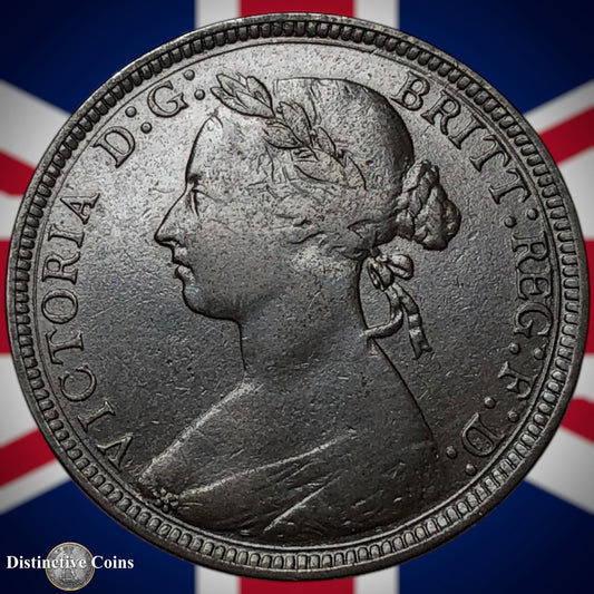 Great Britain 1891 Half Penny 1/2d GB5685