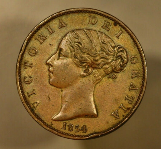 Great Britain 1854  1/2 Penny   A047