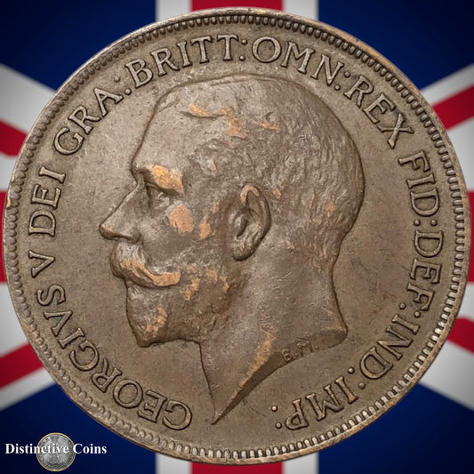 Great Britain 1921 Penny 1d GB6971