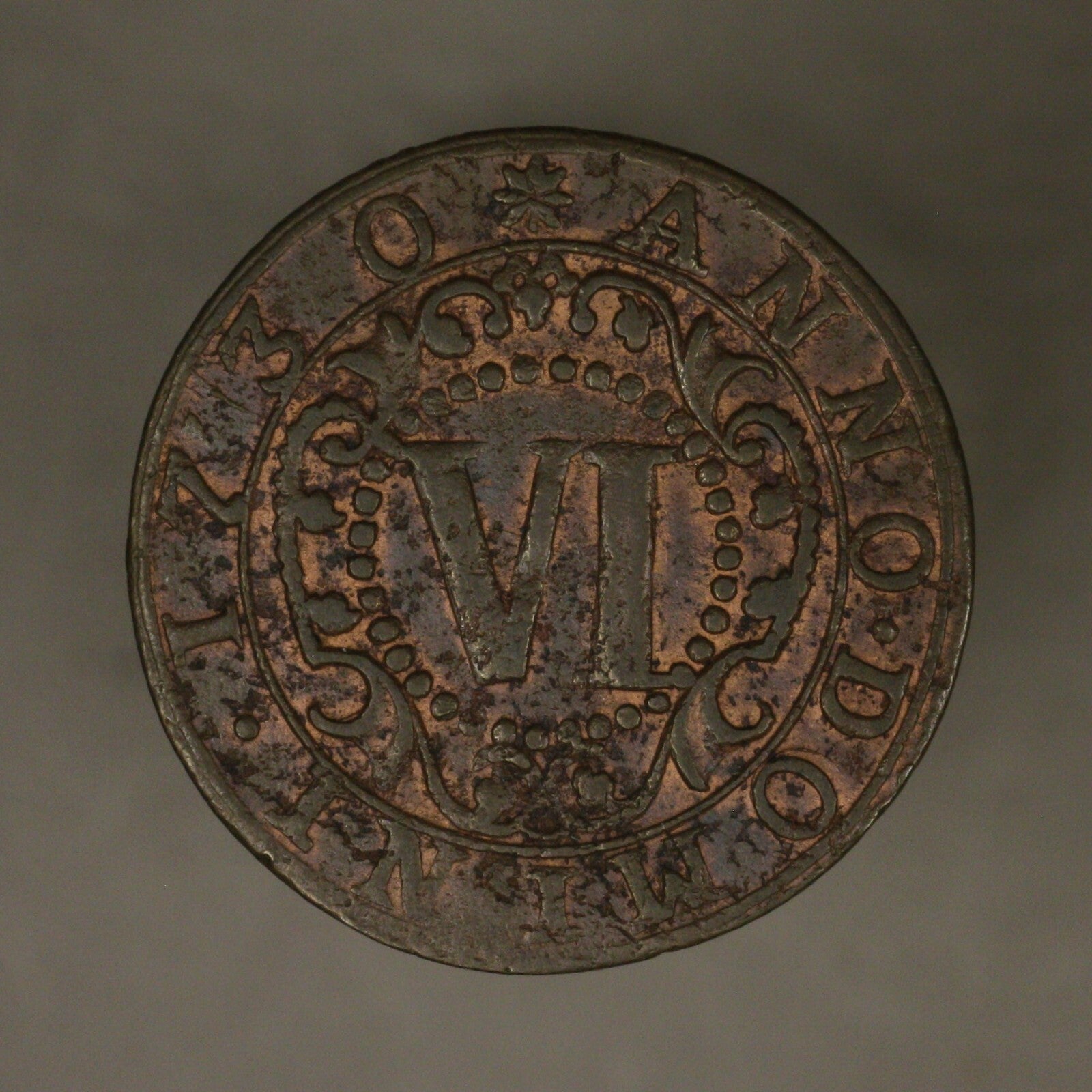 Waldeck 1730 6 Pfennnig 