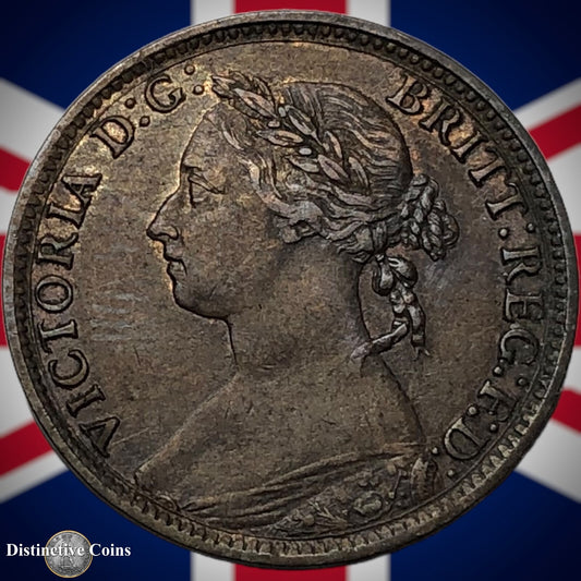 Great Britain 1884 Farthing 1/4d GB4101