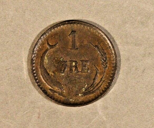 1882 CS Denmark Ore Super Nicely Detailed  