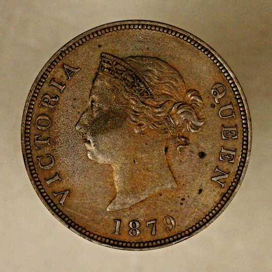 Cyprus 1879 1/2 Half Piastre 