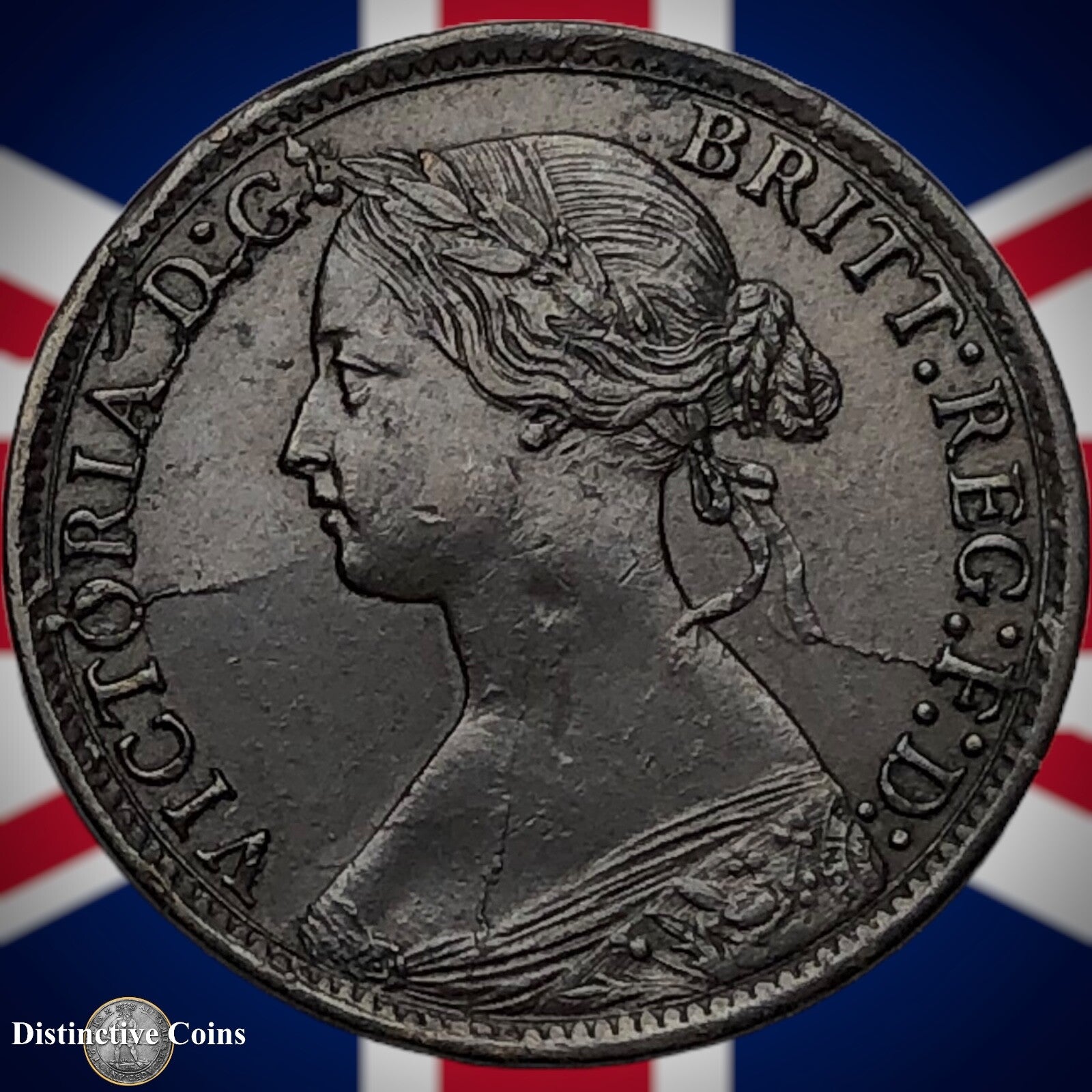 Great Britain 1872 Farthing 1/4d GB3668