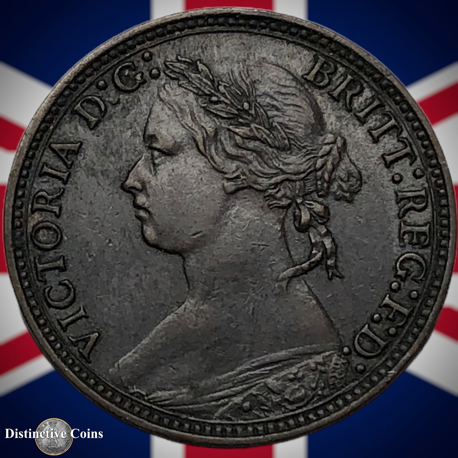 Great Britain 1878 Farthing 1/4d GB3799