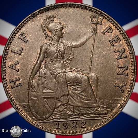 Great Britain 1932 Half Penny 1/2d GB5976
