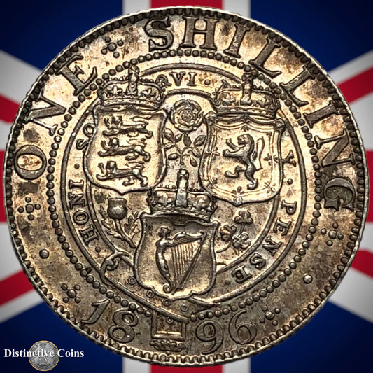 Great Britain 1896 British One Shilling GB0662