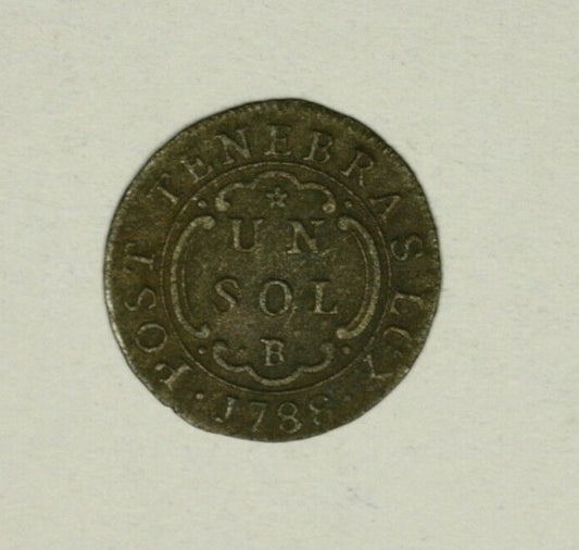 Switzerland Geneva Sol 1788  XF  A964