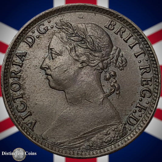 Great Britain 1884 Farthing 1/4d GB4117