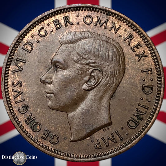 Great Britain 1939 Half Penny 1/2d GB6019