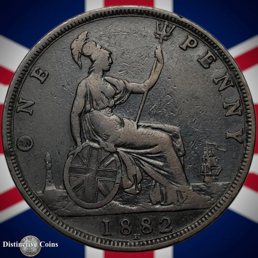 Great Britain 1882 H Penny 1d GB6441