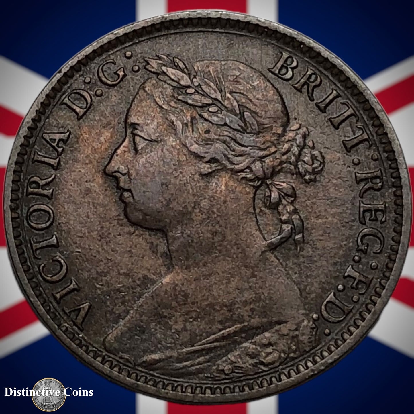 Great Britain 1881 H Farthing 1/4d GB3907