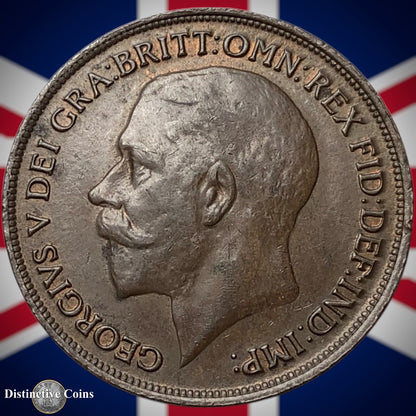 Great Britain 1919 Penny 1d GB6912