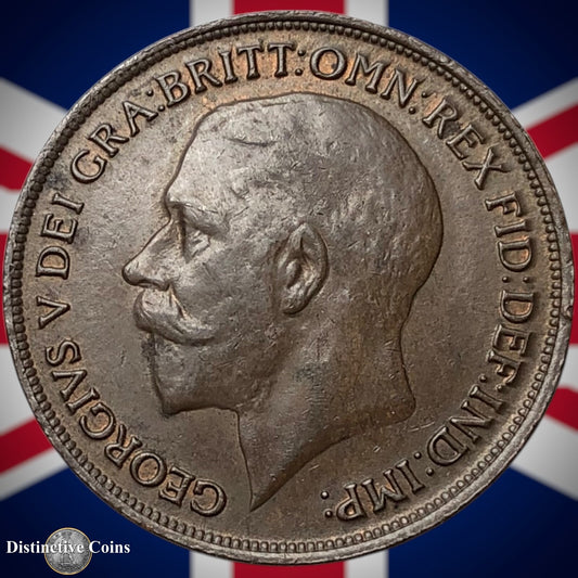 Great Britain 1919 Penny 1d GB6912
