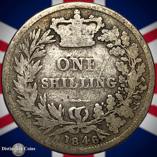 Great Britain 1846 British One Shilling GB0204