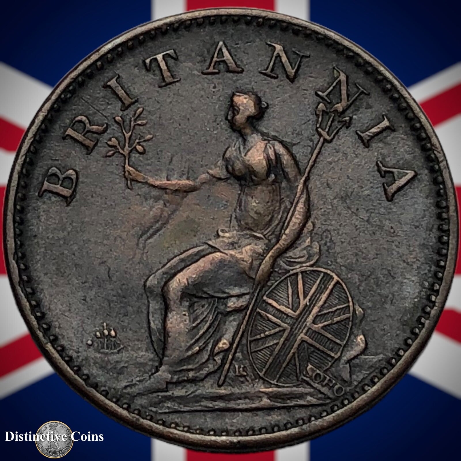 Great Britain 1806 Farthing 1/4d GB3212