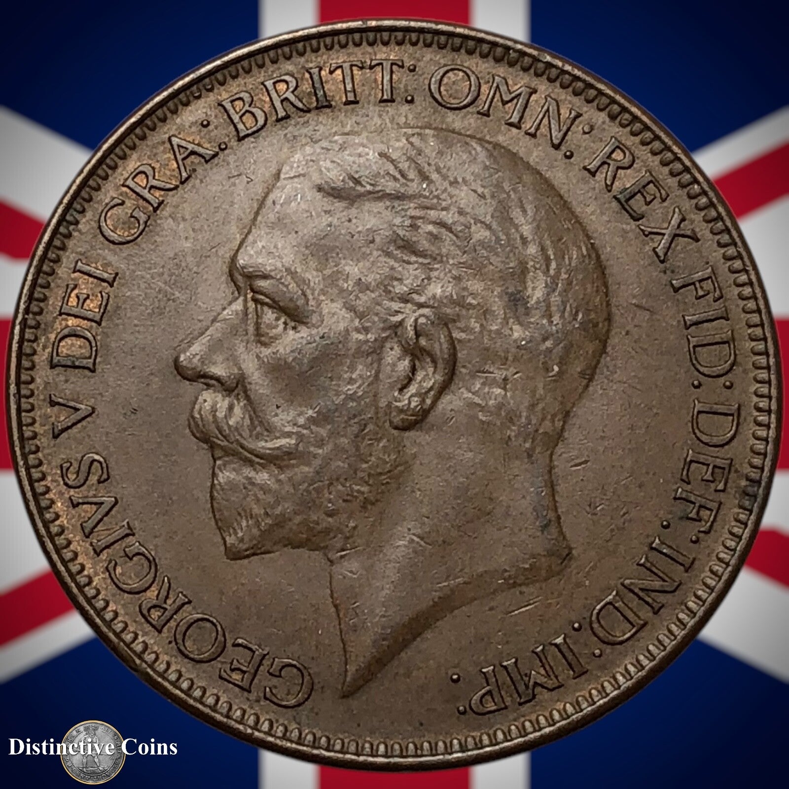 Great Britain 1927 Penny 1d GB7053