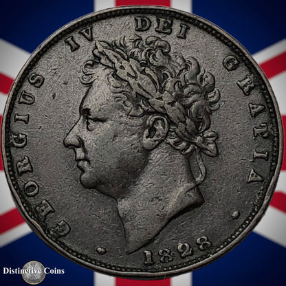 Great Britain 1828 Farthing 1/4d GB3333