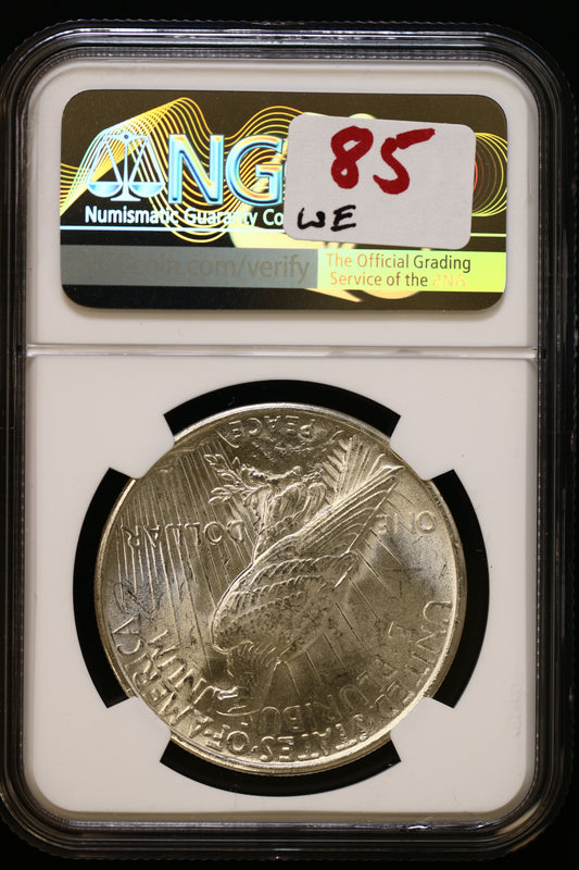 US 1884 Morgan Silver Dollar MS-63 NCG S808
