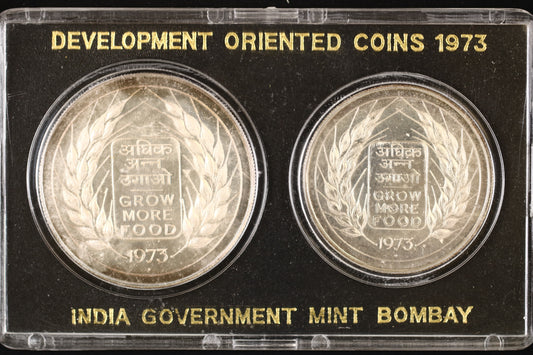 India 1973 Development Oriented Coin Set A3510