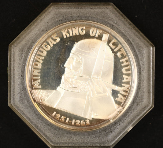 Lithuania 1968 commemorative 50th Anniversary of the Declaration of Restoration of the Kingdom of Lithuania A3513